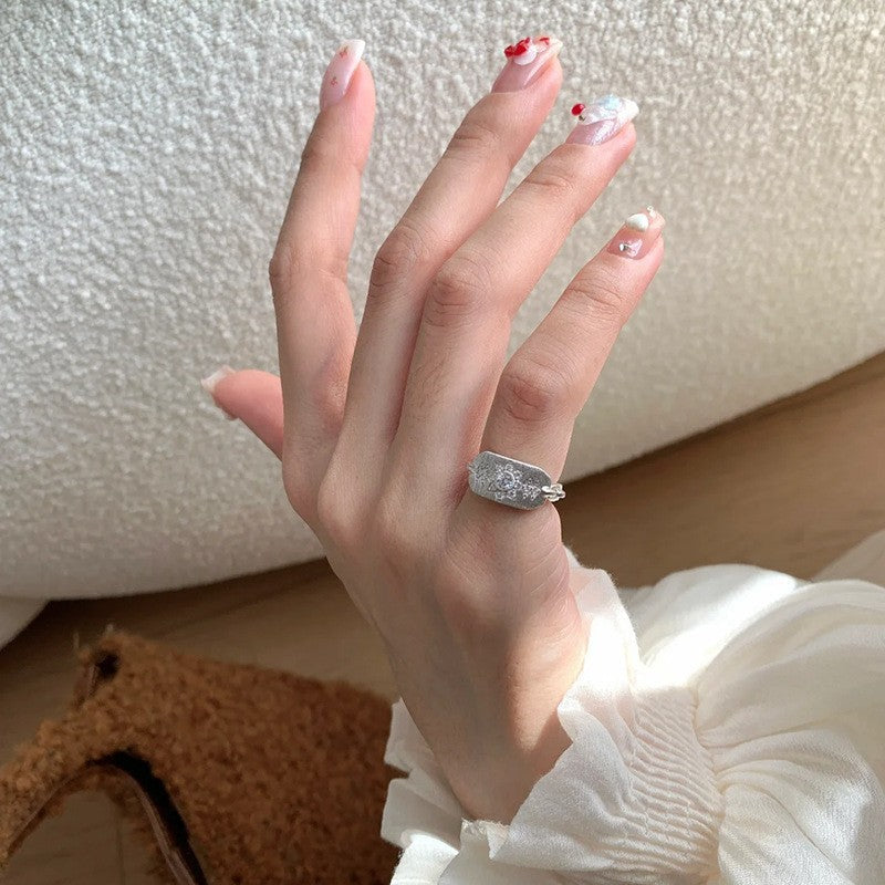 Vibrant Enamel Ring - Colorful Stackable Band for Women