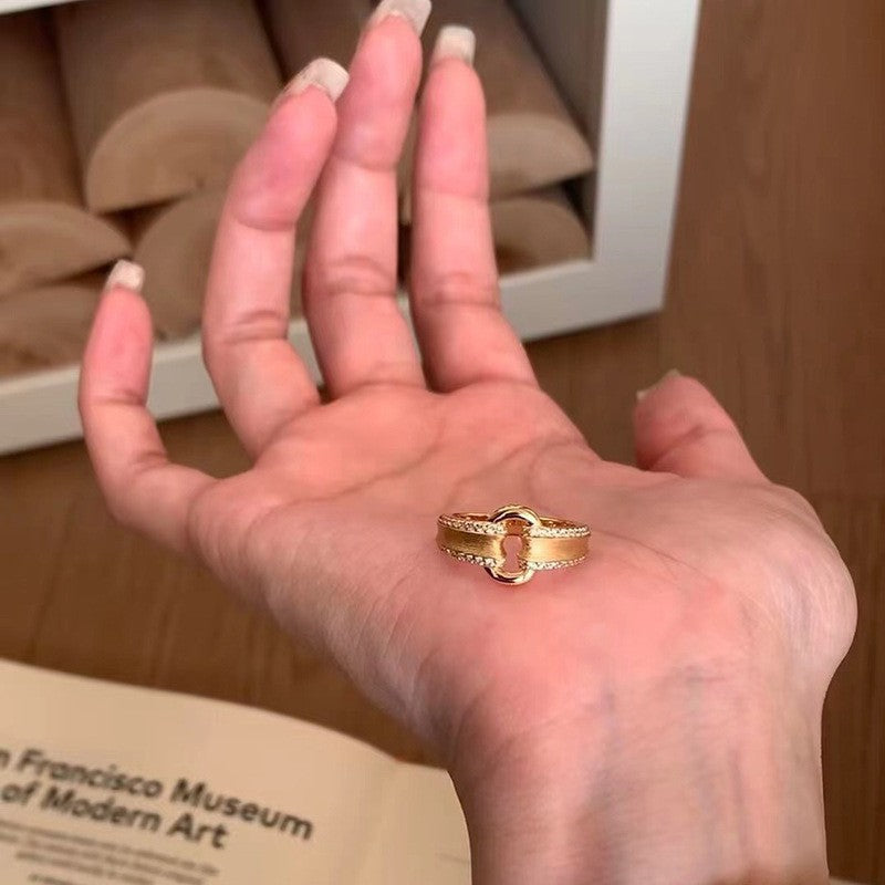 Vibrant Enamel Ring - Colorful Stackable Band for Women