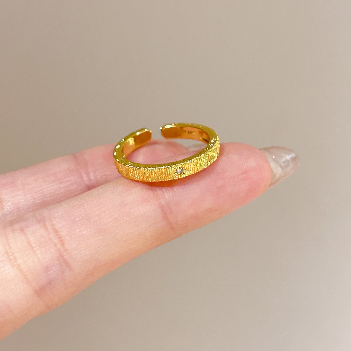 Vibrant Enamel Ring - Colorful Stackable Band for Women